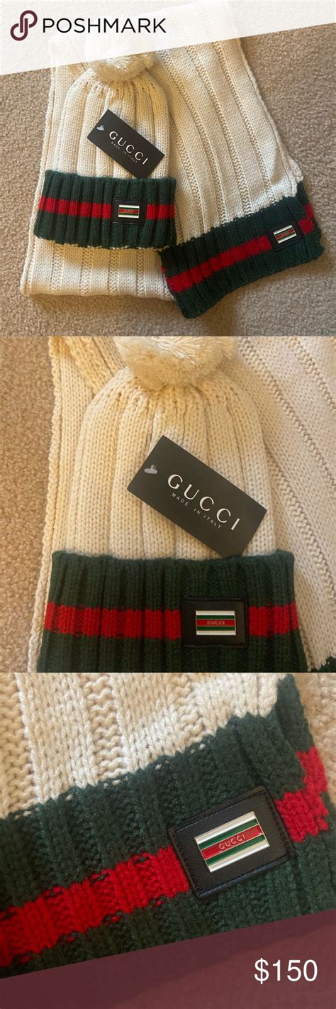 women's gucci hat and scarf|authentic Gucci scarves.